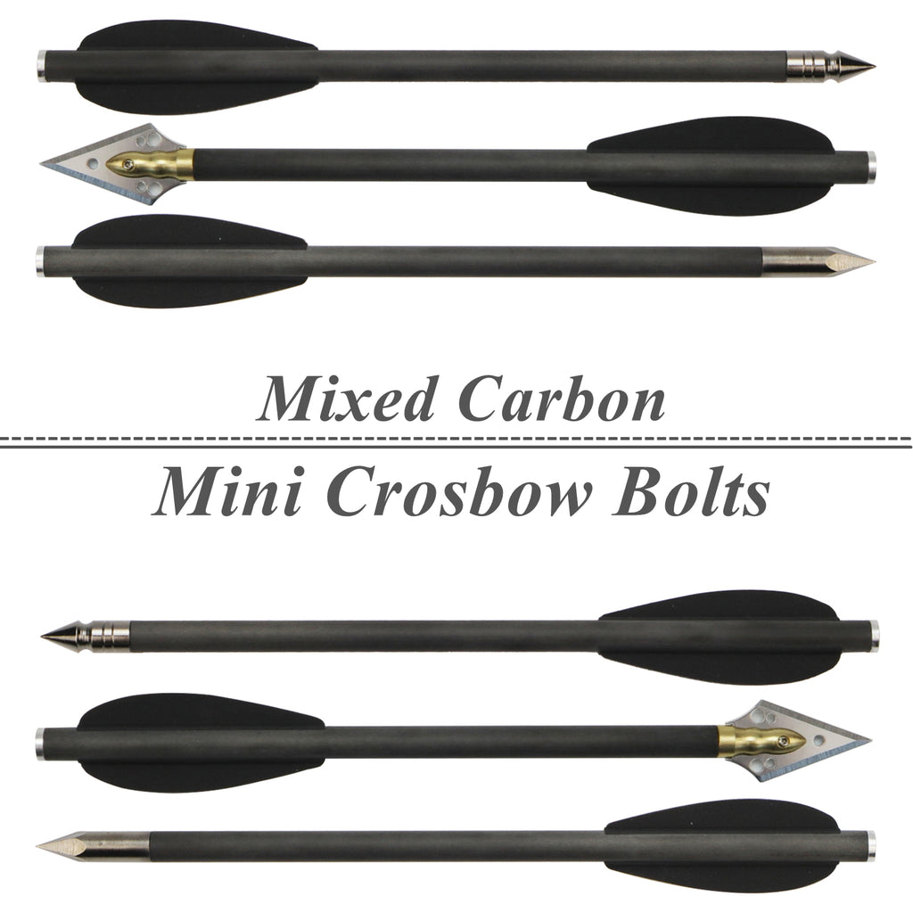 Customized Carbon Fiber / Aluminum /Mixed Carbon Crossbow Bolts