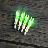 Archery 6.2mm/0.246" LED Lighted Nocks for Outdoor Hunting