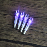 Archery 6.2mm/0.246" LED Lighted Nocks for Outdoor Hunting