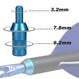 Arrow Pin Knocks ID 6.2mm/.244" Aluminum Nocks Adapter