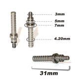 ODM/OEM Screw-in Arrowhead Stainless Steel Tips with Custom Size